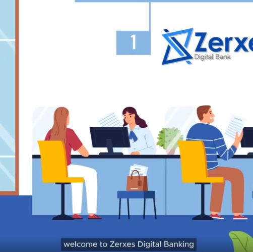 Zerxes Bank Motion graphics 